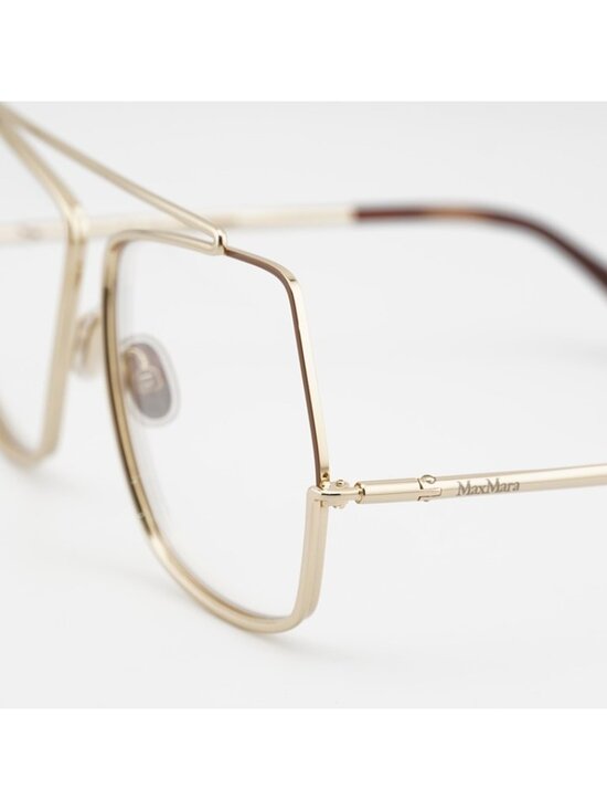 Max Mara MM5118-B 032 Eyeglasses Gold 58mm Square Frame main image 10